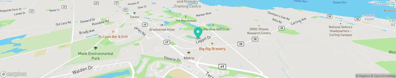 borne de recharge sur la carte