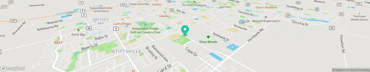 borne de recharge sur la carte