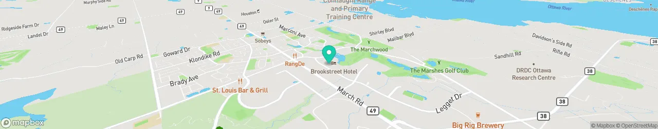 borne de recharge sur la carte