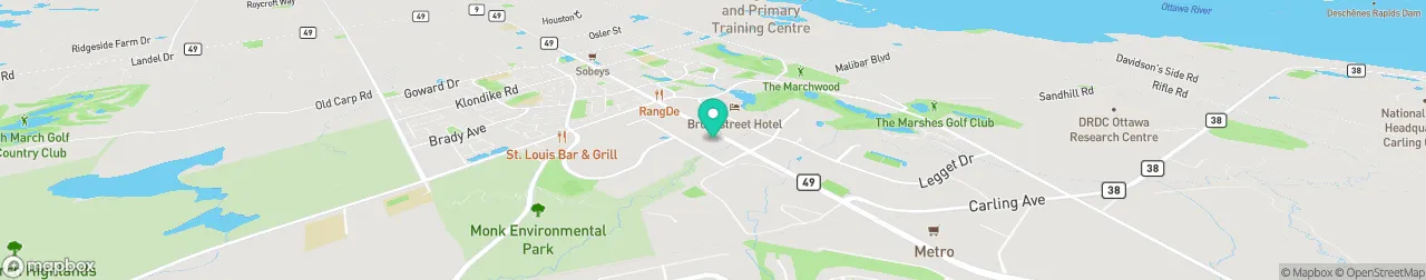 borne de recharge sur la carte