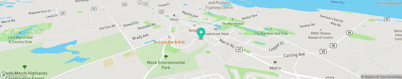 borne de recharge sur la carte