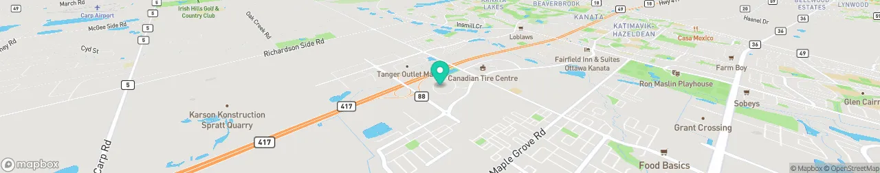 ev charging station on the map