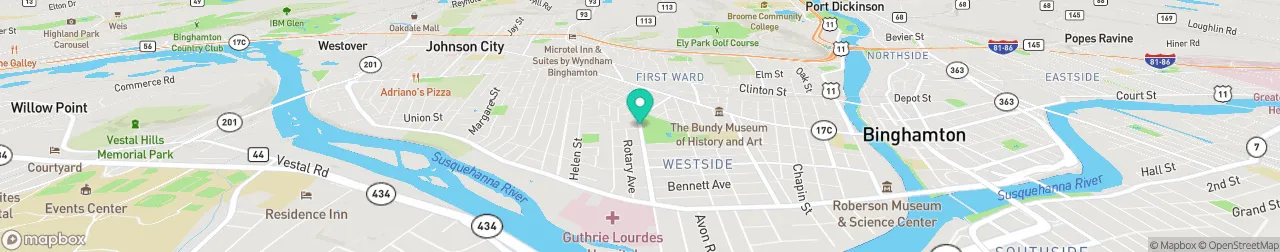 borne de recharge sur la carte