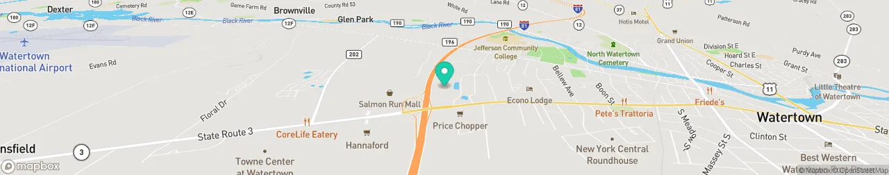 ev charging station on the map