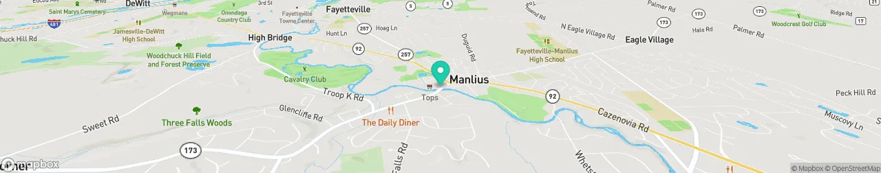 borne de recharge sur la carte