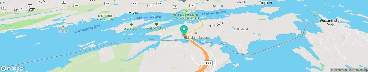 borne de recharge sur la carte