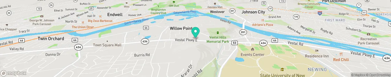 ev charging station on the map