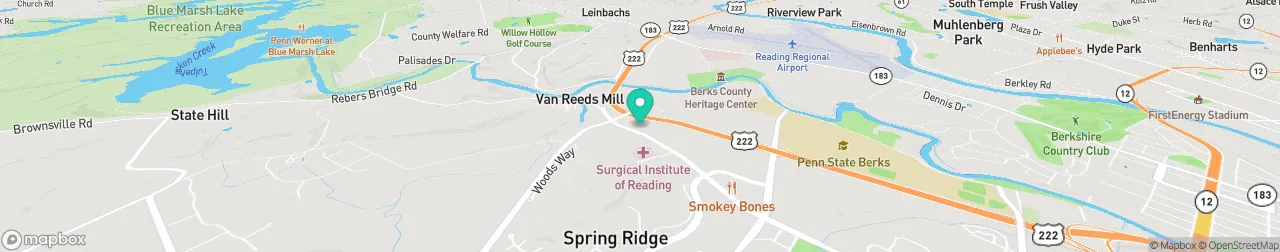 ev charging station on the map