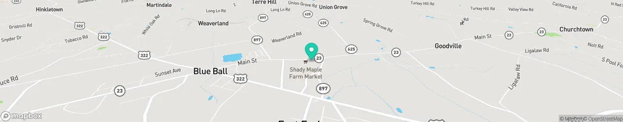 ev charging station on the map