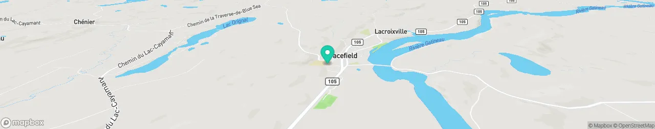 borne de recharge sur la carte