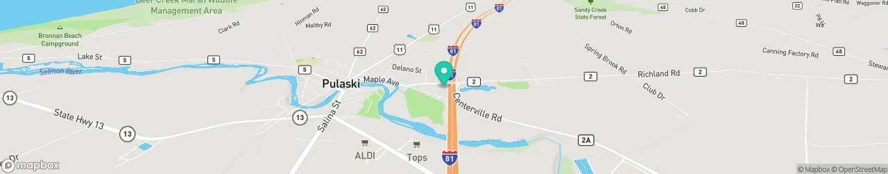 borne de recharge sur la carte