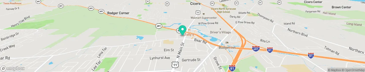 borne de recharge sur la carte