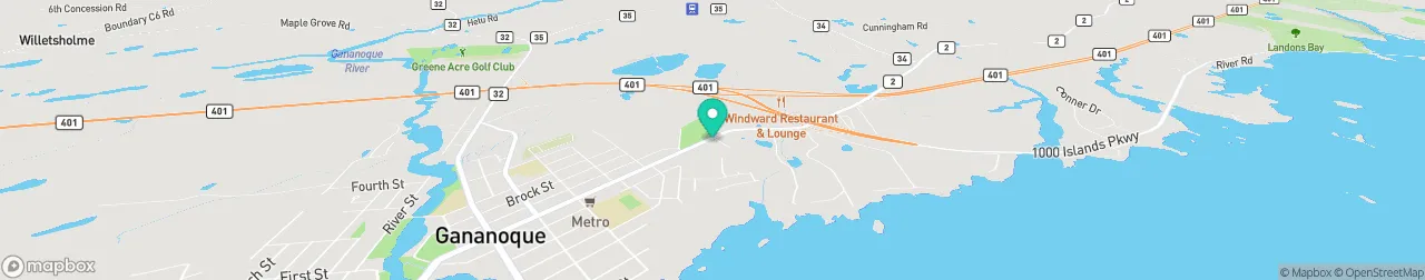 borne de recharge sur la carte