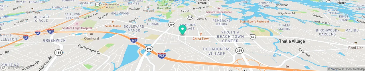 ev charging station on the map