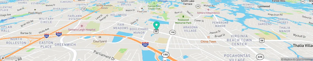 ev charging station on the map