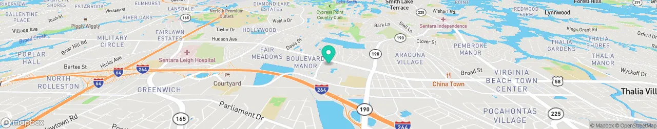 ev charging station on the map