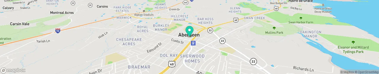 ev charging station on the map