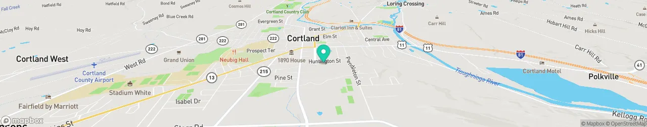 ev charging station on the map