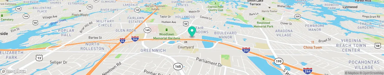 ev charging station on the map