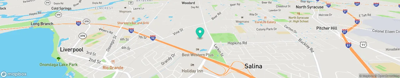 borne de recharge sur la carte