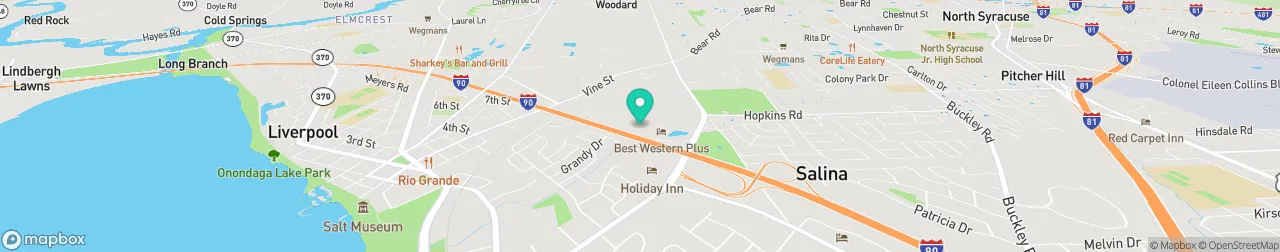 borne de recharge sur la carte