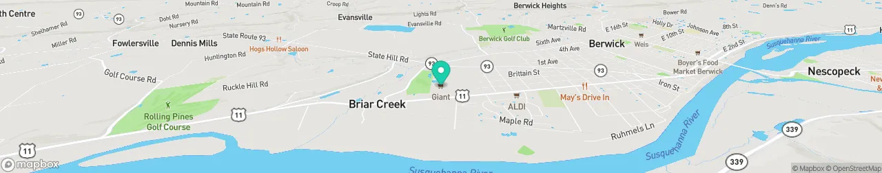 ev charging station on the map