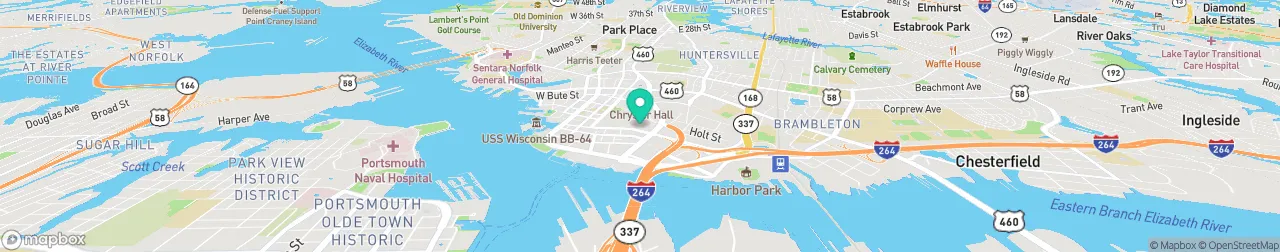 ev charging station on the map