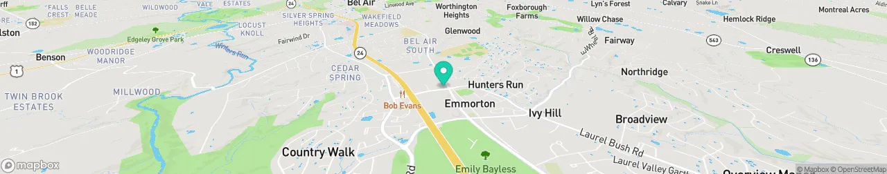 borne de recharge sur la carte