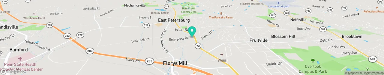 ev charging station on the map