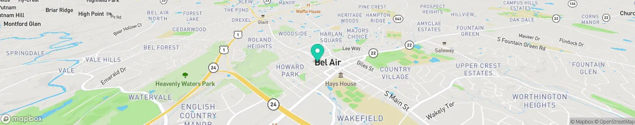 ev charging station on the map