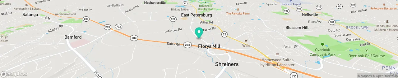 borne de recharge sur la carte