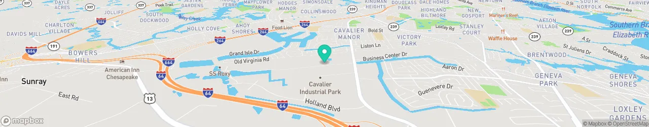 ev charging station on the map