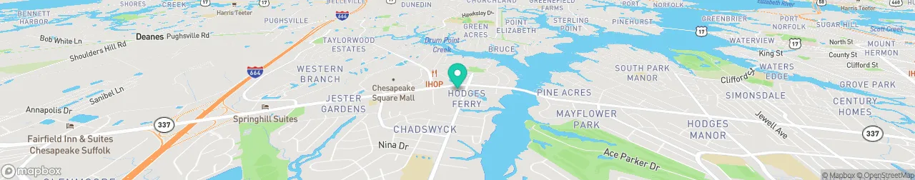 ev charging station on the map