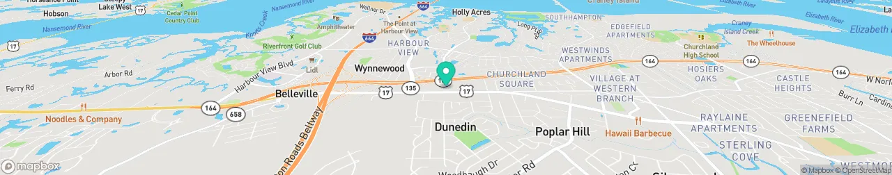 ev charging station on the map