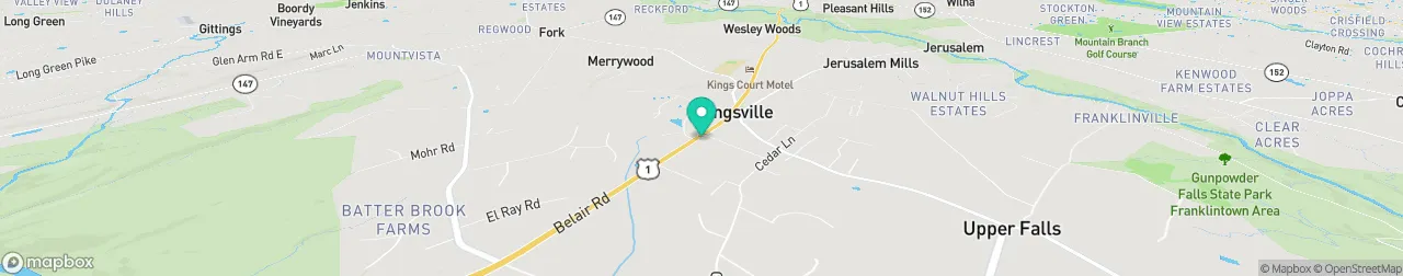 ev charging station on the map