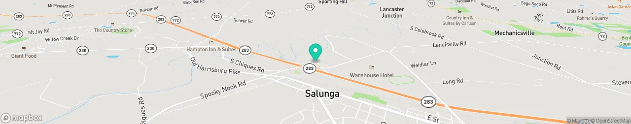 ev charging station on the map