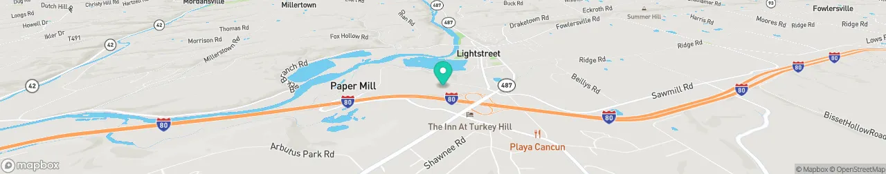 ev charging station on the map