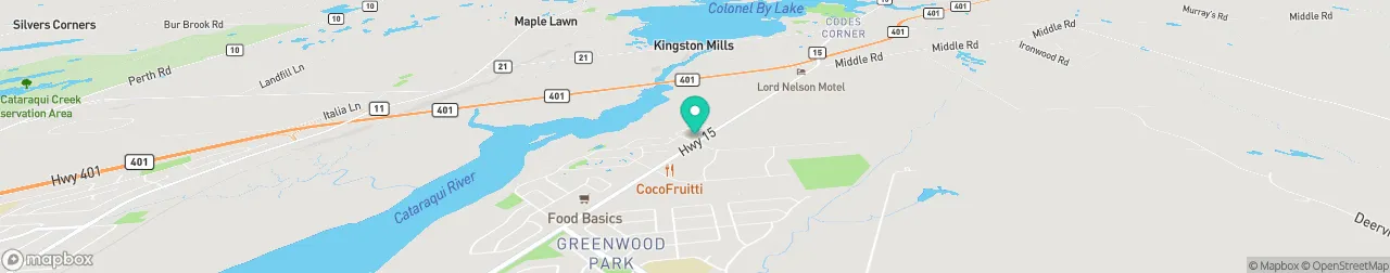 borne de recharge sur la carte