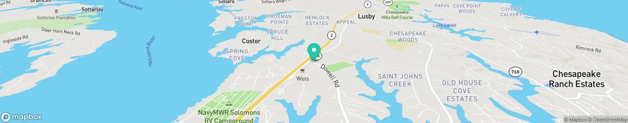 borne de recharge sur la carte