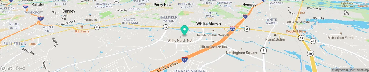 ev charging station on the map