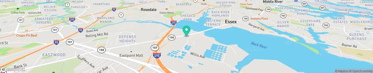 borne de recharge sur la carte