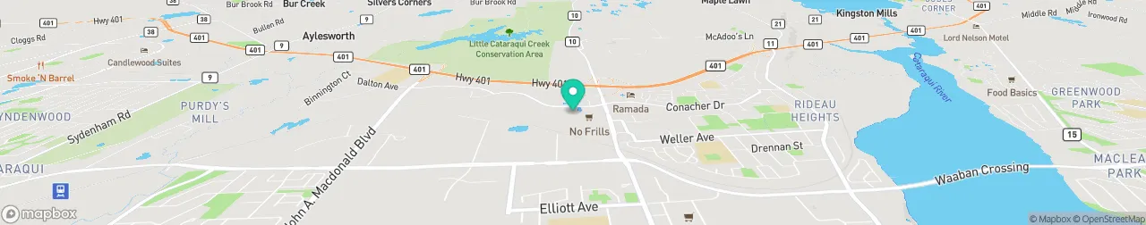 ev charging station on the map