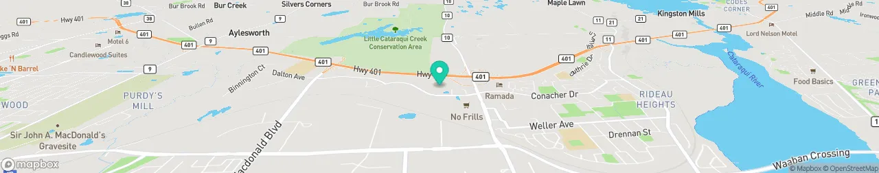 borne de recharge sur la carte