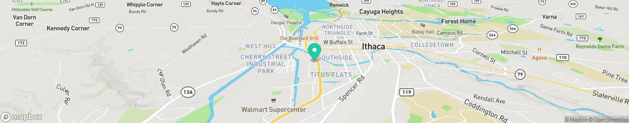 borne de recharge sur la carte