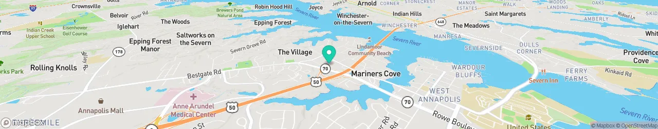 ev charging station on the map