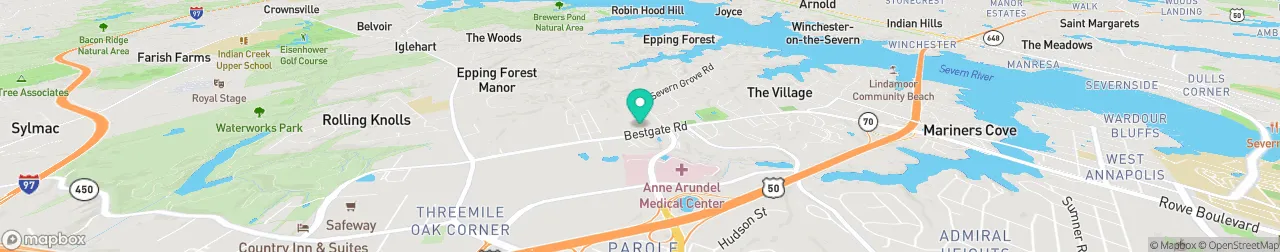 ev charging station on the map