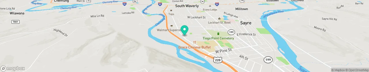 borne de recharge sur la carte