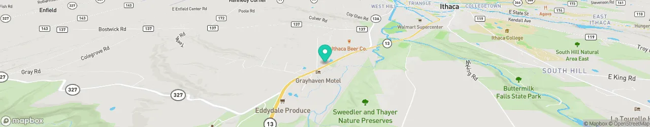 borne de recharge sur la carte