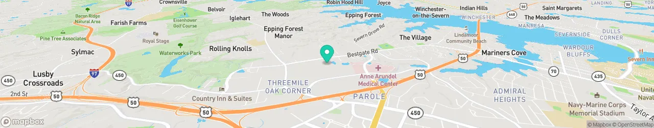 ev charging station on the map