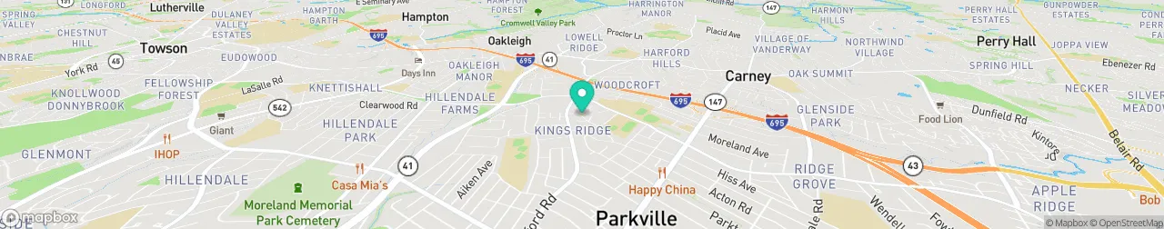 ev charging station on the map